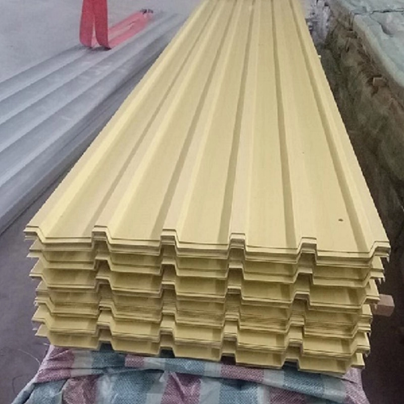 Warna-dilapisi Steel Roofing Sheet
