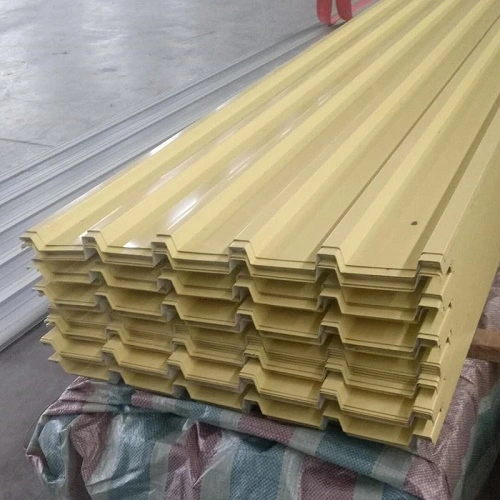 Panel Atap Baja Dilapisi Warna
